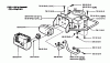 Husqvarna Rider 970 12 S - Swedish Rider (1994-03 & After) Ersatzteile Muffler And Engine Assembly