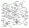 Husqvarna Rider 970 12 S - Swedish Rider (1992-03 to 1993-04) Ersatzteile Frame & Pulley Assembly