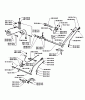 Husqvarna Rider 970 12 S - Swedish Rider (1992-03 to 1993-04) Ersatzteile Lift Assembly