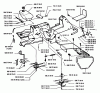 Husqvarna Rider 970 5 K - Swedish Rider (1993-05 & After) Ersatzteile Pulley, Tank And Cover Assembly