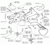Husqvarna Rider 970 HST - Swedish Rider (1997-02 & After) Ersatzteile Frame And Tank Assembly