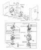 Husqvarna 155 BF - Backpack Blower (2001-04 & After) (California) Ersatzteile Carburetor