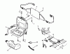 Husqvarna 155 BF - Backpack Blower (2001-04 & After) (California) Ersatzteile Frame / Throttle