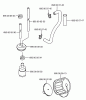 Husqvarna 155 BF - Backpack Blower (2001-04 & After) (California) Ersatzteile Fuel Line / Fuel Cap