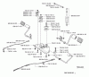 Husqvarna Rider Pro 15 - Rear-Engine Rider (2003-01 & After) Ersatzteile Pedals/Cable