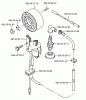 Husqvarna 155 BF - Backpack Blower (2001-04 & After) (California) Ersatzteile Ignition / Flywheel