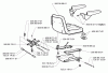 Husqvarna Rider Proflex 21 - Rear-Engine Rider (2001-02 & After) Ersatzteile Seat (A)