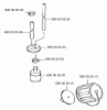 Husqvarna 155 BT - Backpack Blower (1998-10 & After) Ersatzteile Fuel Cap / Fuel Line Assy.