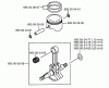 Husqvarna 155 BT - Backpack Blower (1998-10 & After) Ersatzteile Piston & Crankshaft