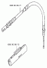 Husqvarna 155 BT - Backpack Blower (1998-10 & After) Ersatzteile Second Throttle Cable
