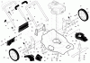 Husqvarna 5521 CHV (96143000107) - Walk-Behind Mower (2007-09 & After) Ersatzteile Walk Mower 5521 CHV Repair Parts "A"