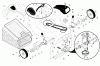 Husqvarna 5521 CHV (96143000107) - Walk-Behind Mower (2007-09 & After) Ersatzteile Walk Mower 5521 CHV Repair Parts "B"