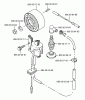 Husqvarna 155 BT - Backpack Blower (2001-04 & After) (California) Ersatzteile Ignition / Flywheel