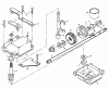Husqvarna 56 CS (954069001A) - Walk-Behind Mower (1994-07 & After) Ersatzteile Gear Case Assembly