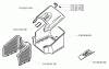 Husqvarna Royal 43 SE - Walk-Behind Mower (1997-04 & After) Ersatzteile Bagger Attachment Assembly