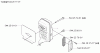 Husqvarna 170 BF - Backpack Blower (2006-03 to 2008-09) Ersatzteile Muffler