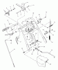 Husqvarna W 3613A (968999108) - Wide-Area Walk-Behind Mower (2000-02 to 2001-01) Ersatzteile Upper Handle