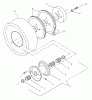 Husqvarna W 3612A (968999102) - Wide-Area Walk-Behind Mower (2001-02 & After) Ersatzteile Traction Wheel Assembly