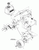 Husqvarna W 3613ETS (968999117) - Wide-Area Walk-Behind Mower (2001-09 & After) Ersatzteile Drive Wheel & Axle Assembly