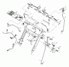 Husqvarna W 3613ETS (968999117) - Wide-Area Walk-Behind Mower (2001-09 & After) Ersatzteile Upper Handle Assembly