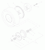 Husqvarna W 3213 (968999114) - Wide-Area Walk-Behind Mower (2004-11 & After) Ersatzteile Traction Wheel Assembly