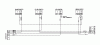 Husqvarna WH 3615A (968999111) - Wide-Area Walk-Behind Mower (2000-06 to 2001-01) Ersatzteile Handle Wiring Diagram