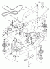 Husqvarna WH 4817A (968999106) - Wide-Area Walk-Behind Mower (2001-02 & After) Ersatzteile Front Deck