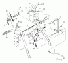 Husqvarna WH 3614A (968999105) - Wide-Area Walk-Behind Mower (2001-02 & After) Ersatzteile Handle Assembly