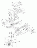 Husqvarna WH 5219EFQ (968999253) - Wide-Area Walk-Behind Mower (2005-08 to 2006-11) Ersatzteile Frame Assembly
