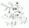 Husqvarna WHF 4215ETS (968999127) - Wide-Area Walk-Behind Mower (2002-02 to 2002-08) Ersatzteile 42" Front Deck Assembly