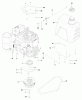 Husqvarna WHF 3617 (966947008) - Wide-Area Walk-Behind Mower (2009-09 & After) Ersatzteile Engine