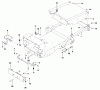 Husqvarna WHF 3617 (966947008) - Wide-Area Walk-Behind Mower (2009-09 & After) Ersatzteile Frame