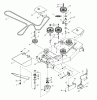 Husqvarna WHF 5218ETS (968999130) - Wide-Area Walk-Behind Mower (2002-02 to 2002-08) Ersatzteile 52" Front Deck Assembly