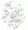 Husqvarna WHF 4215ETS (968999127) - Wide-Area Walk-Behind Mower (2002-02 to 2002-08) Ersatzteile Handle Assembly