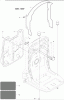 Husqvarna 180 BT - Backpack Blower (2008-10 & After) Ersatzteile Frame Cover