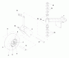 Husqvarna WHT 3615 (968999237) - Wide-Area Walk-Behind Mower (2004-09 & After) Ersatzteile Caster Assembly