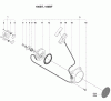 Husqvarna 180 BT - Backpack Blower (2008-10 & After) Ersatzteile Starter Assembly