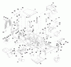 Husqvarna BZ 7234 D (968999264) - Zero-Turn Mower (2005-01 to 2005-07) Ersatzteile Main Frame Assembly