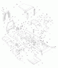Husqvarna BZ 6127 DBF (968999369) - Zero-Turn Mower (2005-08 & After) Ersatzteile Chassis / Frame
