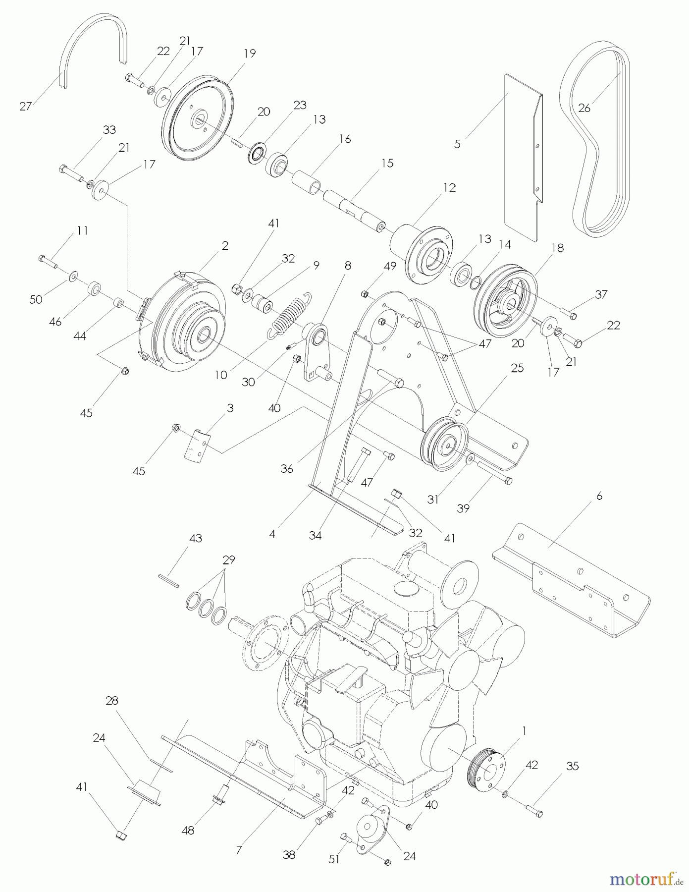 Husqvarna Nullwendekreismäher, Zero-Turn BZ 7234 D (968999264) - Husqvarna Zero-Turn Mower (2005-08 & After) Engine
