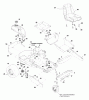 Husqvarna CZ 4818 (968999276) - Zero-Turn Mower (2004-09 & After) Ersatzteile Main Frame Assembly