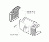 Husqvarna 225 B - Handheld Blower (2001-06 to 2006-08) Ersatzteile Covers