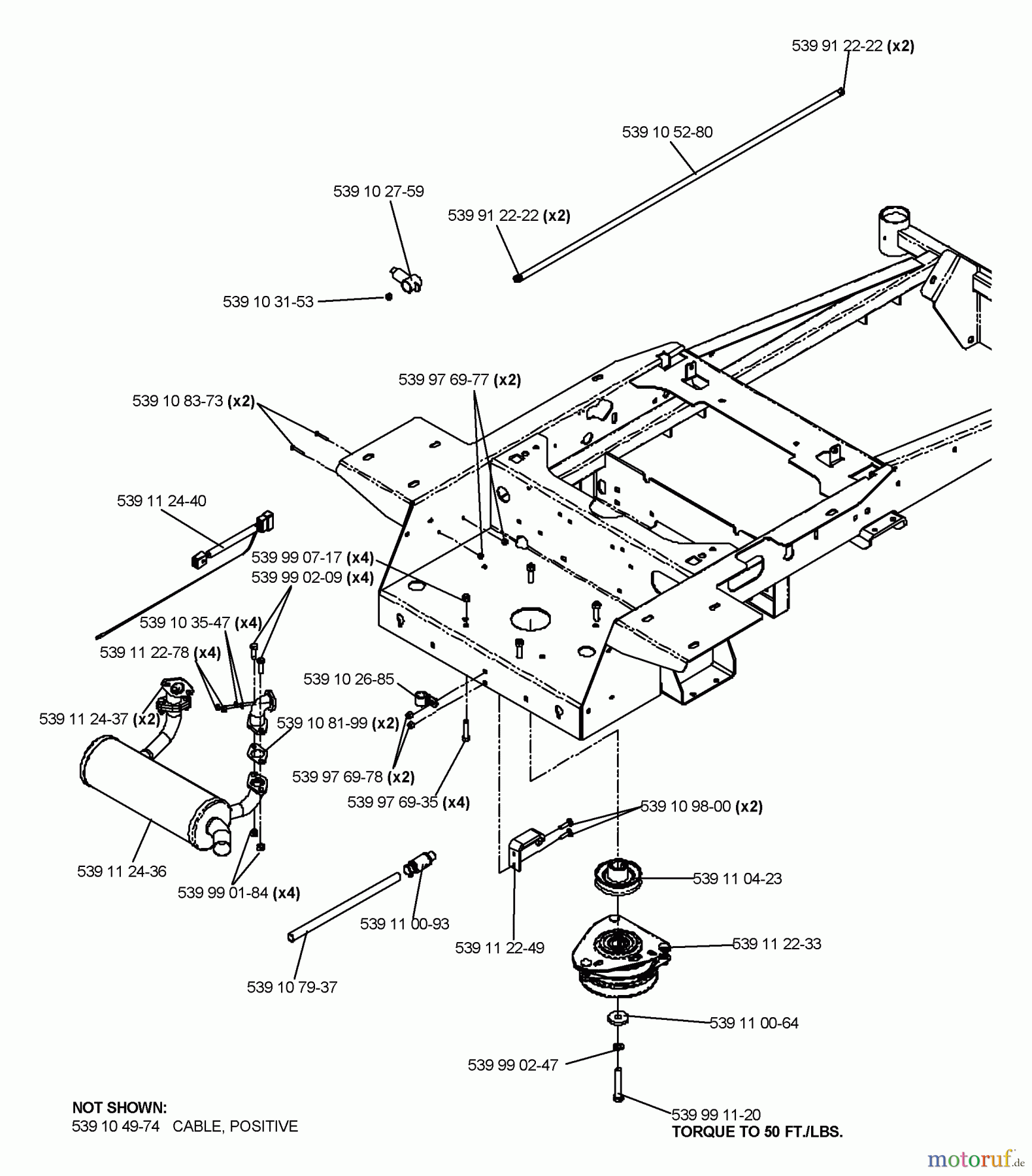 Husqvarna Nullwendekreismäher, Zero-Turn EZ 4216 HO (968999290) - Husqvarna Zero-Turn Mower (2006-02 & After) Honda Engine Assembly
