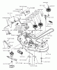 Husqvarna EZ 4217 KAA (968999291) - Zero-Turn Mower (2006-02 & After) Ersatzteile Deck Assembly 42"
