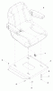 Husqvarna EZ 5426 BI (968999514) - Zero-Turn Mower (2006-06 & After) Ersatzteile Seat Assembly