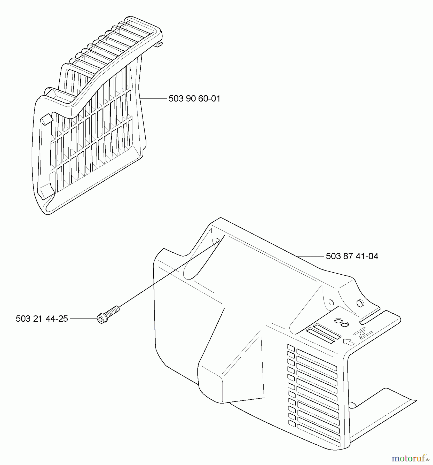 Husqvarna Bläser / Sauger / Häcksler / Mulchgeräte 225 B - Husqvarna Handheld Blower (2006-09 & After) Covers