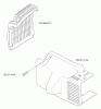 Husqvarna 225 BX - Handheld Blower Vacuum (2006-09 & After) Ersatzteile Covers