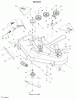 Husqvarna EZ 6124 (966038401) - Zero-Turn Mower (2009-01 & After) Ersatzteile 52" Deck
