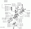 Husqvarna 225 HBV - Handheld Blower Vacuum (1996-09 to 1997-01) Ersatzteile Carburetor Parts