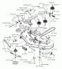 Husqvarna EZ 5221 KAA (968999292) - Zero-Turn Mower (2006-02 to 2006-05) Ersatzteile Deck Assembly 52"